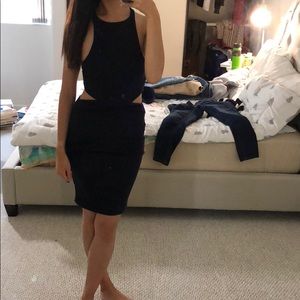 Dark navy tight dress